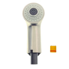 Pull-Out Spray Wand Fits Grohe Pull Out Faucets, Grohe Part 46312SD0/46298SD0, Super Steel Finish, Easy Install with O-Rings, Saves 70% vs OEM