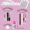 EMEDA DIY Eyelash Extensions Individual Lash Extensions Clusters 70 Pcs