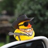 wonuu Car Rubber Duck Ornament Cool Car Accessories Duck Car