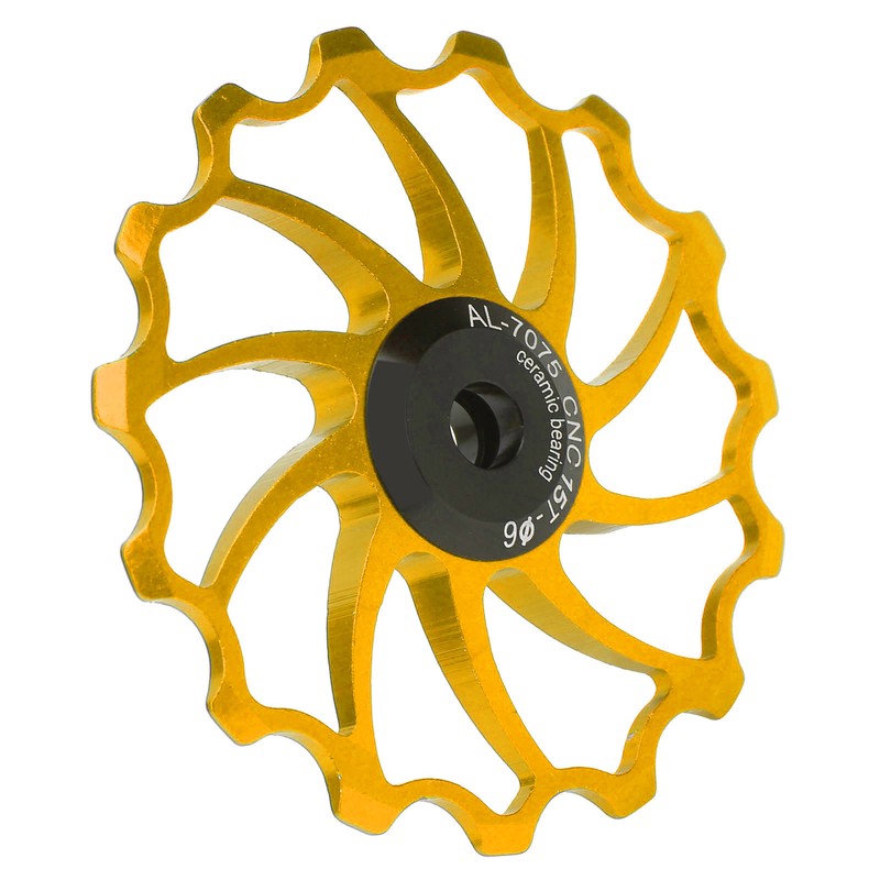 MEIJUN Rear Derailleur Guide Pulley Wheel 15T Ceramic Bearing for
