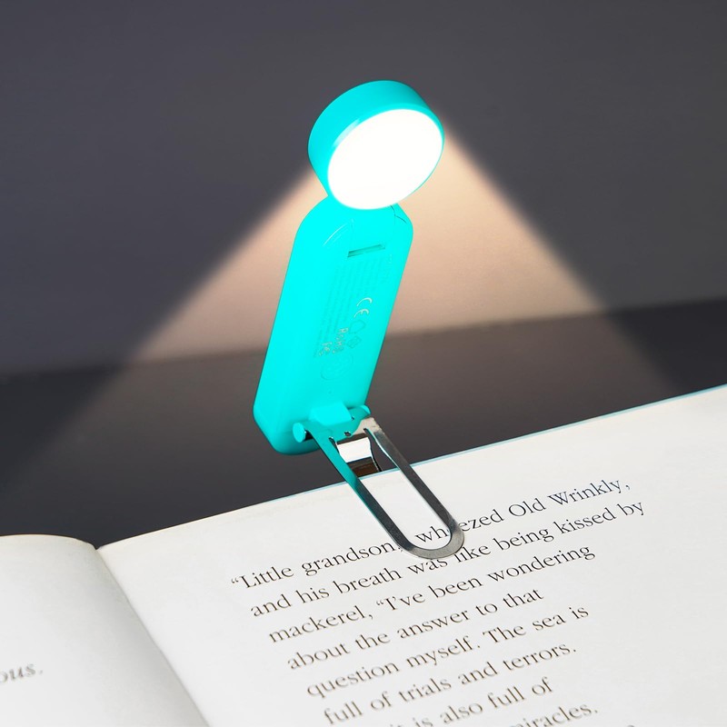 VAVOFO USB Rechargeable Book Light, Blue Light Blocking, Amber Light