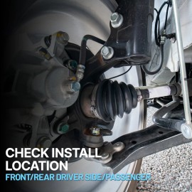 Evan-Fischer CV Half Shaft Axle Front Driver Left Side Hand for Jeep Cherokee Chrysler 200