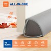 MAGZO Door Draft Stopper 32 Inches, Weighted Triangular Door Snake