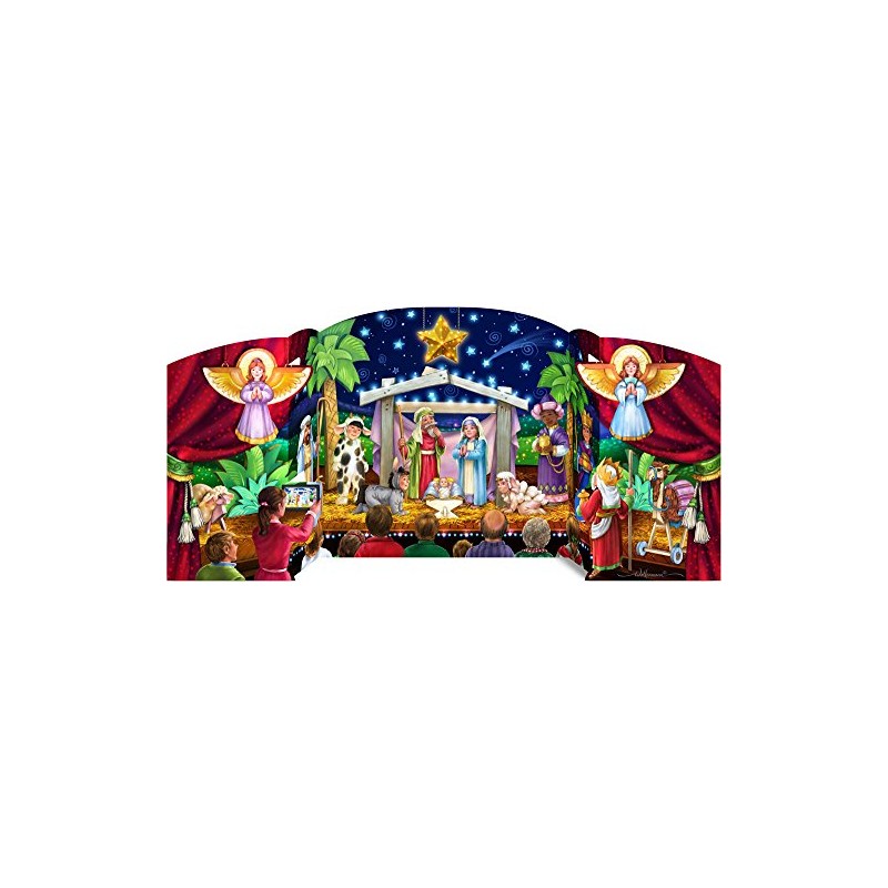 The Greatest Story Free Standing Advent Calendar (Countdown to Christmas)