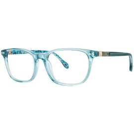 Lilly Pulitzer Eyeglasses Aubra Mini Teal Shimmer
