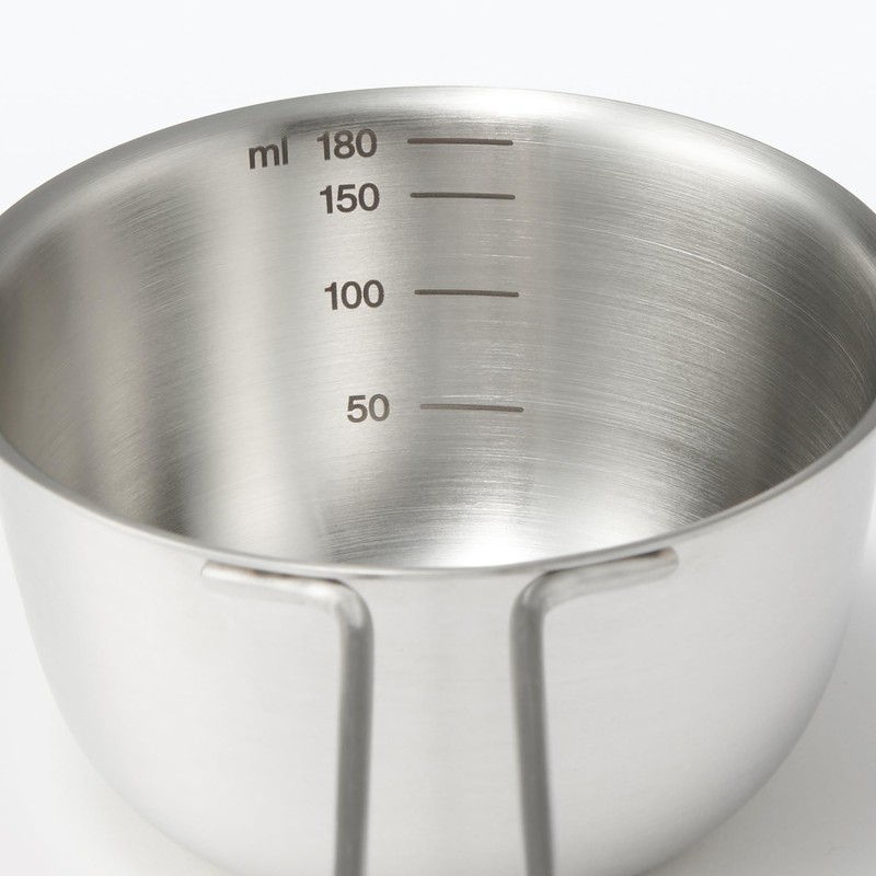MUJI MC0YBA3S Stainless Steel Measuring Cup, 7.8 fl oz (200