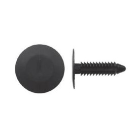 Main ST Collective Compatible with 50 Pack Black Nylon Splash Shield Retainers |1/4" Hole Size, 7/8" Head Diameter, 1 3/32" Stem | Fender Liner Fasteners | Chrysler 6501916 & GM 22547243
