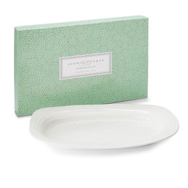 Portmeirion - Sophie Conran Collection - White Sandwich Tray - Measures at 13.5" x 9" - Dishwasher, Microwave, Freezer, and Oven Safe