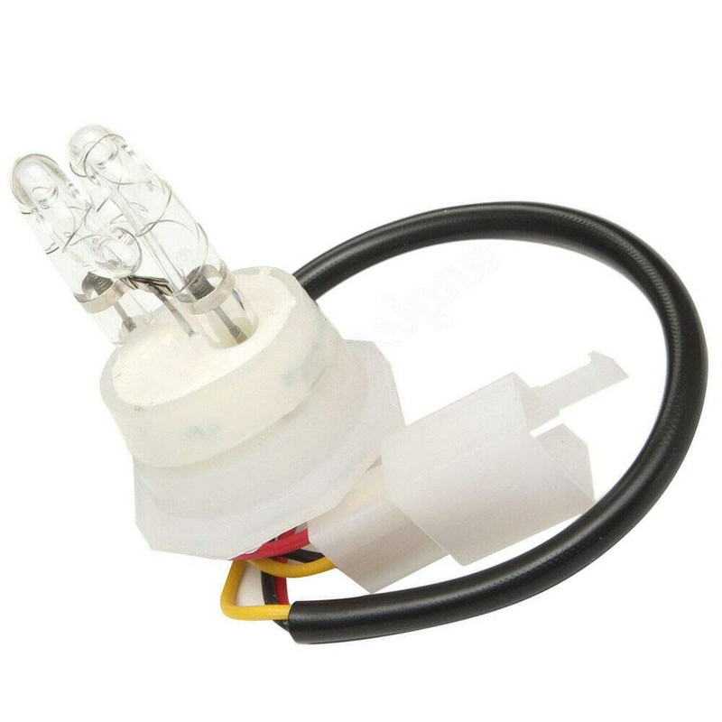 DENESTUS 4 HID Bulbs Emergency Strobe Light Headlight Kit Car