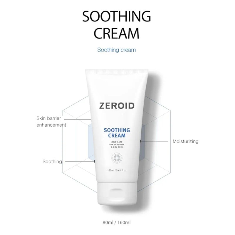 Zeroid Crema Calmante Dermocosmética Coreana Cuidado Suave P Neopharm Neopharm