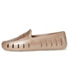 Floafers Womens Metallic Posh Driver Rose Gold/Cream 5 Medium