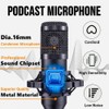 Podcast Equipment Bundle for 2, V8s DJ Mixer Voice Changer