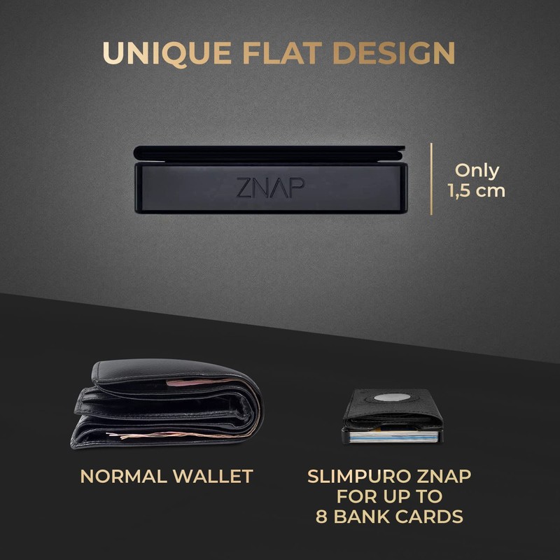 Znap Airtag Wallet | Airtag Wallet for Men | Small