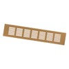 300 x 60 mm Aluminium Gold Ventilation Grille Web Plate