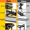 TC-HOMENY Power Tool Organizer Garage Storage with Charging Power Strip,