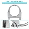 4.5 inch Heavy Duty U-Bolt Exhaust Clamp for 4.5" OD