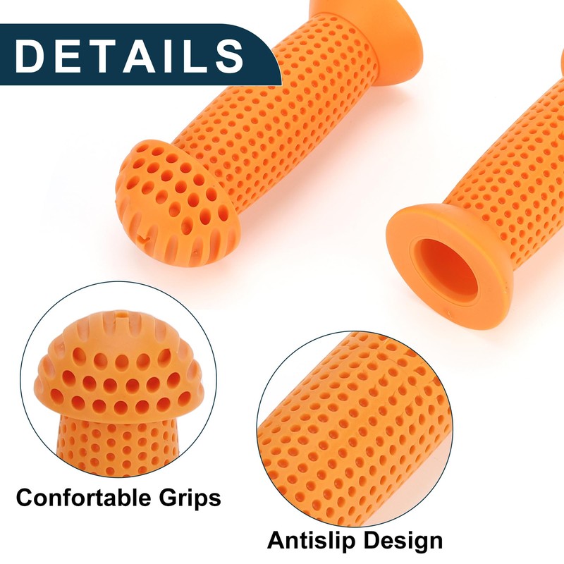 TUCKBOLD Child Bike Handlebar Grips Covers 100mm Long Soft |