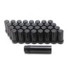 GAsupply 14x2 Lug Nuts Black, 32pcs M14x2.0 Spline Lug Nuts