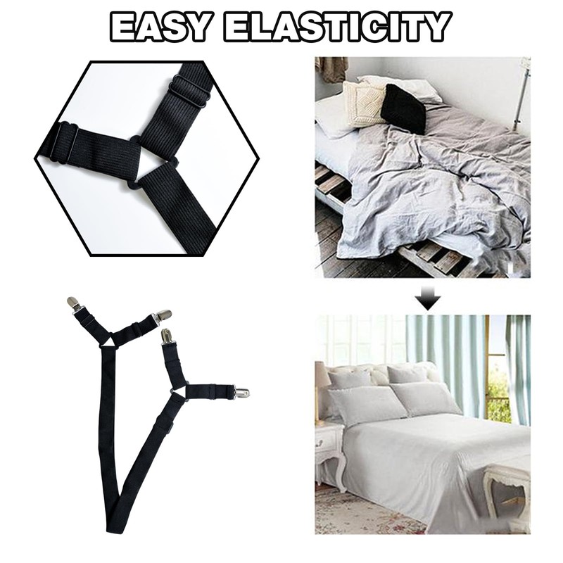 Weilin 2 Pcs Sheet Holders for Bedding, Fitted Sheet Mattress