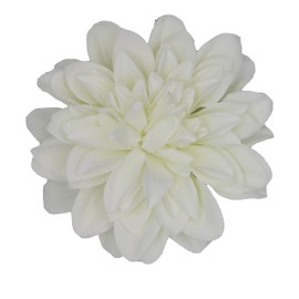 Hair Flower Clip Fascinator Ideal for Weddings Chrysanthemum Cream