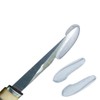 Acxico 100Pcs Blade Knife Tip Protector Cover Plastic Accessories Knife