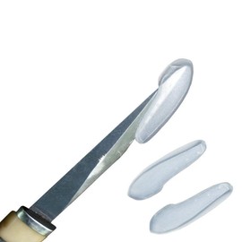 Acxico 100Pcs Blade Knife Tip Protector Cover Plastic Accessories Knife Tip Edge And Point Anti-scratch Protection
