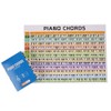 NISHZHU Piano Chords, Piano Chords Table, Flashcards for 120 Chords,