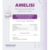 Amelisi Lisina 100 Cápsulas 500 Suplementos Alimenticios Aminoácidos Esenciales Celulosa
