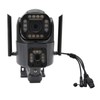 Smart Outdoor Camera 4MP Wireless Three Lens Remote Monitor Auto