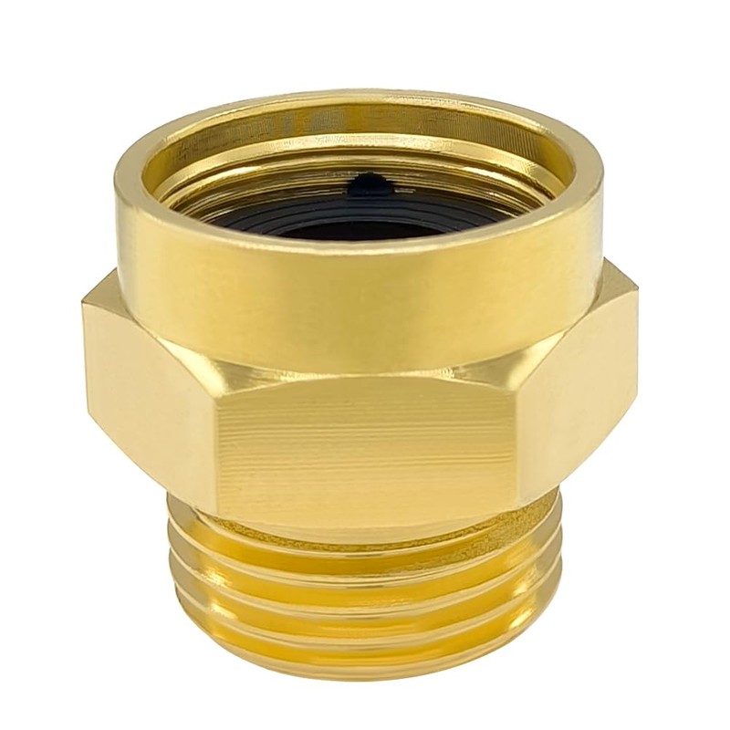 Hooshing Hose Bib Adapter 1-1/16" Fine Thread Female to 3/4