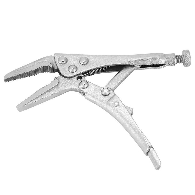 Lock Pliers Set of 2 Straight Vice Plier Mouth