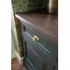 Goo-Ki Champagne Bronze Cabinet Drawer Knobs with Backplate or Spacer