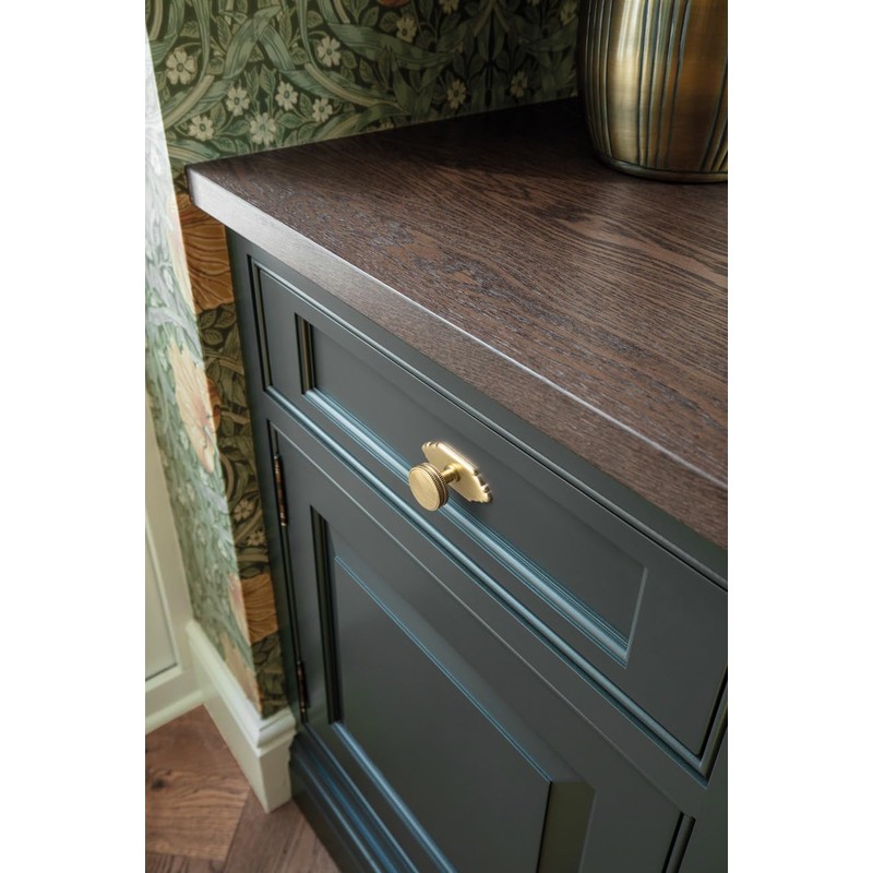 Goo-Ki Champagne Bronze Cabinet Drawer Knobs with Backplate or Spacer