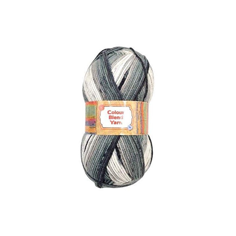 FabFinds Colour Blend Knitting Wool Yarn Chunky Soft Strong Machine
