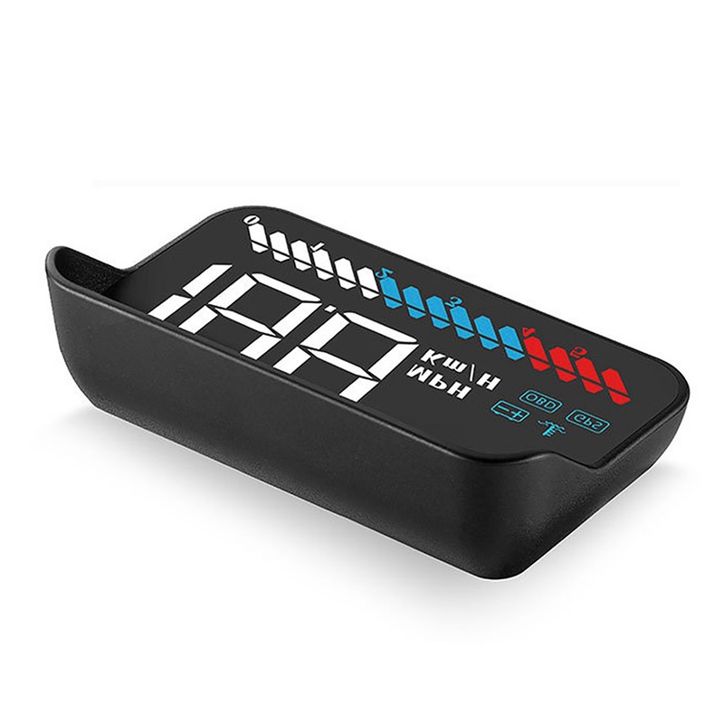 Head Up Display LED Speedometer Color Projection Speed Warning M7