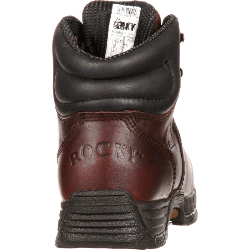 ROCKY Mobilite Waterproof Work Boot Size 15(WI) Brown