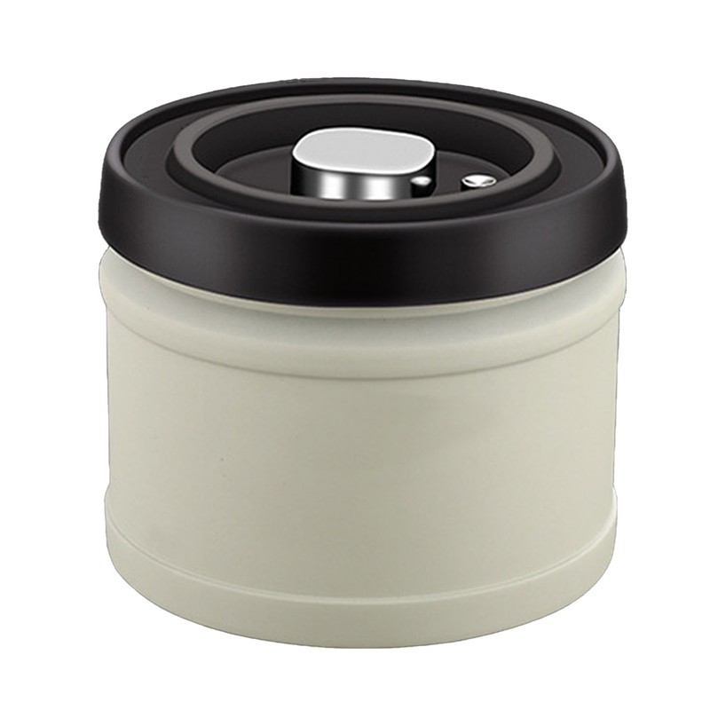 Vacuum Container Press Type 304 Stainless Steel Airtight Canister for