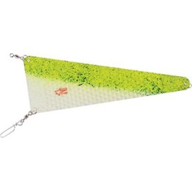 Silver Horde 5030013942 Rudder Flasher 13” Glow/Green Spatter Back, Multicolor, One Size