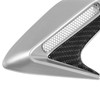 Pair Hood Side Air Vent Grill Decorative Cover Self Adhesive