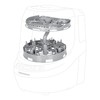 Baby Brezza Bottle Washer Pro Breast Pump Parts Replacement Rack