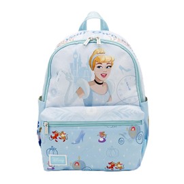 Wondapop - Cinderella 13"" Nylon Deluxe Daypack, Blue, A25232