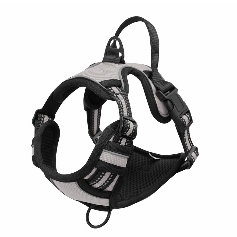 No Pull Dog Harness, Adjustable, Breathable, Reflective, Soft Padded Dog