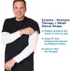 Soothems Eczema Psoriasis Itch Relief Arm & Leg Sleeve White