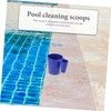 BESPORTBLE Pool Cleaning Scoop with Ergonomic Handle Multi Functional Plastic