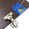 Wolfride 35MM Slide Hinge Mount Slide Hinge Drilling Jig Drill