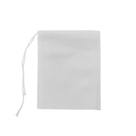 100 Bolsitas para te cierra fácil vacías para te 10x15cm infusor infusión de hierbas sueltas telas filtro no tejidas con cordón bolsas desechables