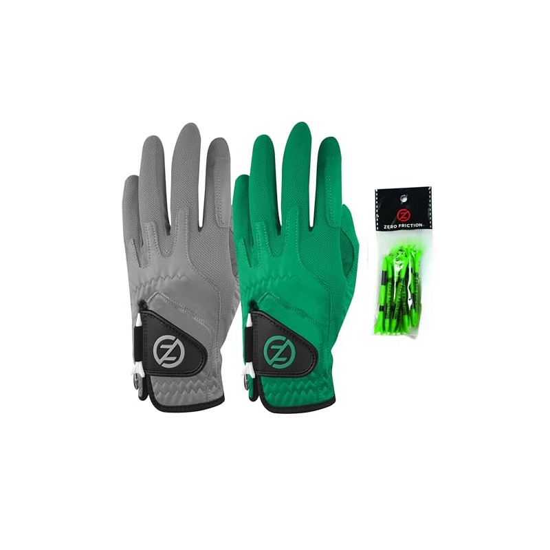 Zero Friction Men's Cabretta Elite Left Hand Universal Fit Golf