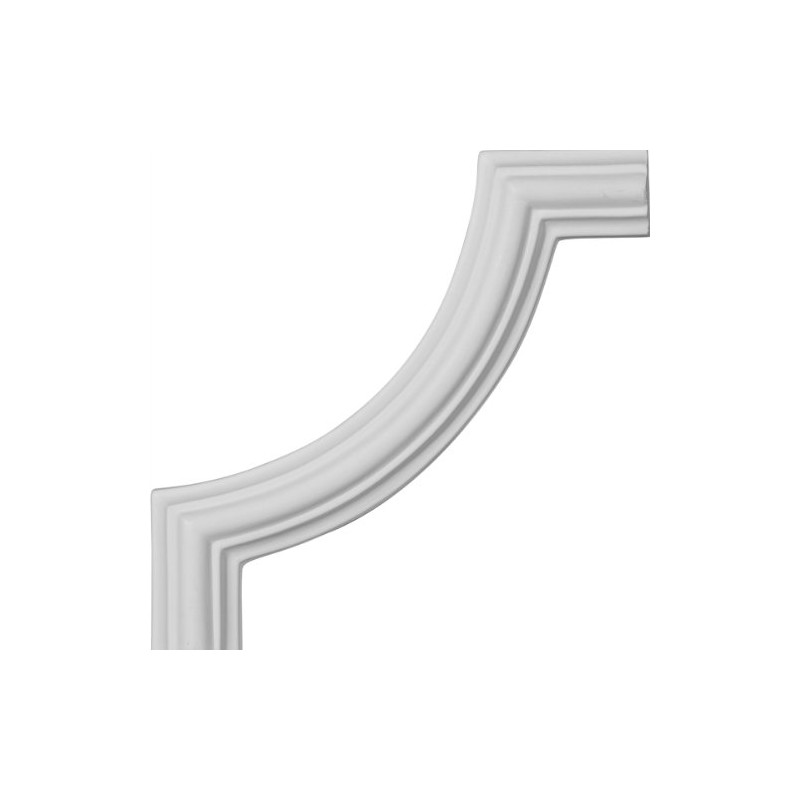 Ekena Millwork PML05X05CL Large Classic Corner (matches moulding PML00X00CL) Panel
