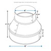 HVAC Premium 5" to 4" OR 4" to 5" Round