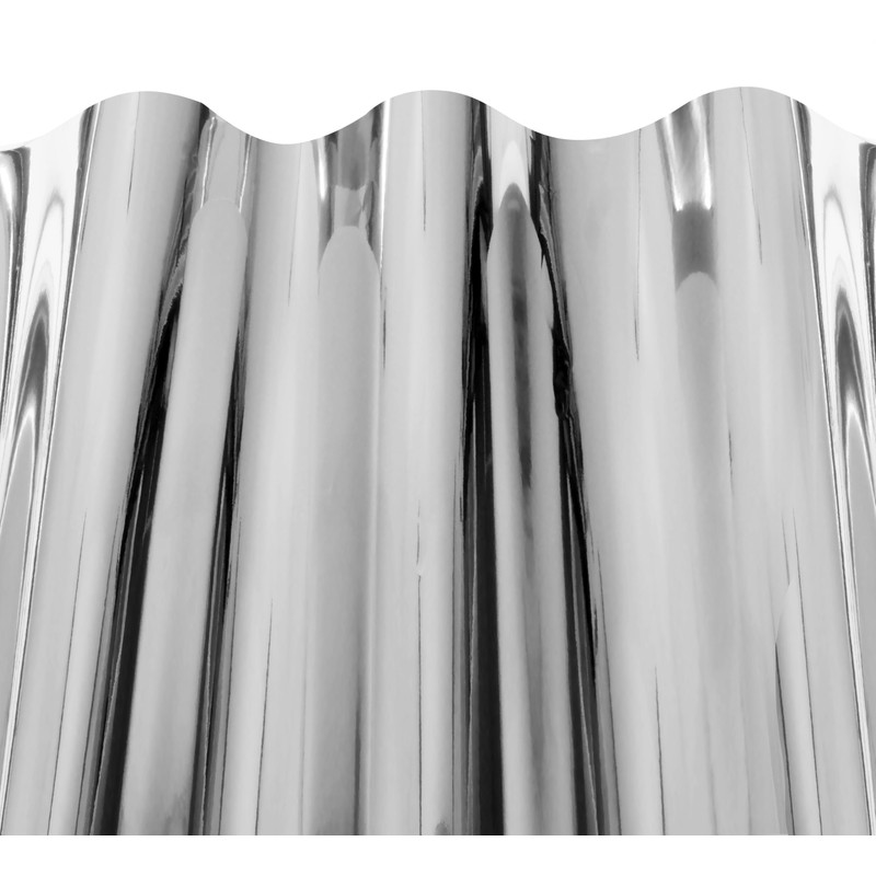 VViViD Silver Mirror Chrome Cast Vinyl Wrap Self-Adhesive Film Air-Release